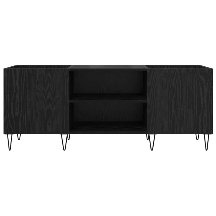 Dulap pentru discuri de vinil Stejar Negru 121 x 38 x 48 cm - WALTI WALTI