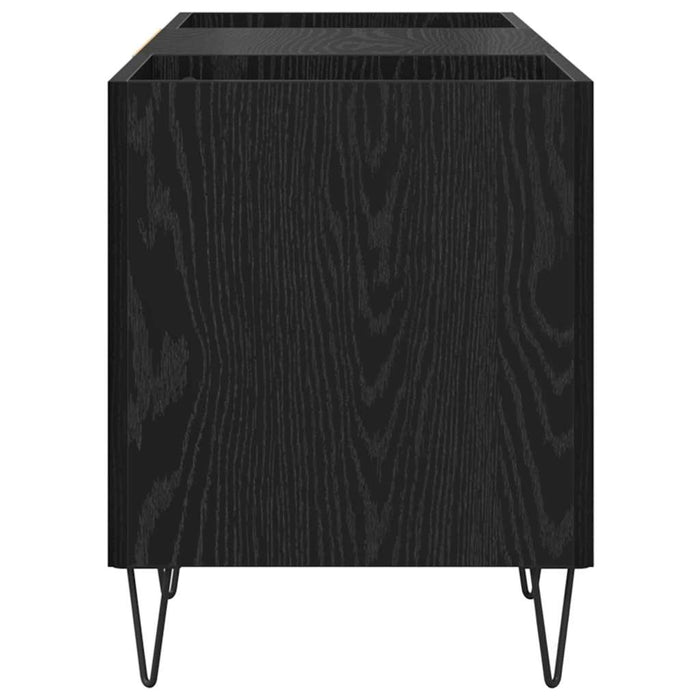 Dulap pentru discuri de vinil Stejar Negru 121 x 38 x 48 cm - WALTI WALTI
