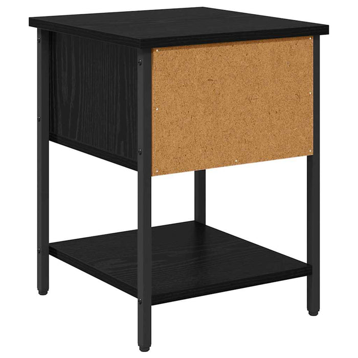 Noptieră cu sertar Stejar Negru 34 x 35,5 x 45 cm Lemn compozit - WALTI WALTI