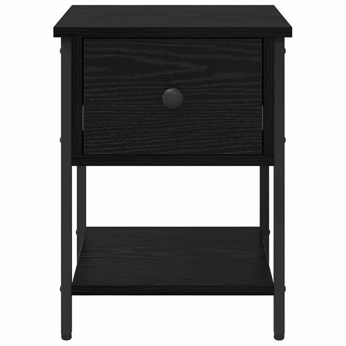 Noptieră cu sertar Stejar Negru 34 x 35,5 x 45 cm Lemn compozit - WALTI WALTI