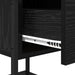 Noptieră 2 pcs Stejar Negru 34 x 35,5 x 45 cm Lemn compozit - WALTI WALTI