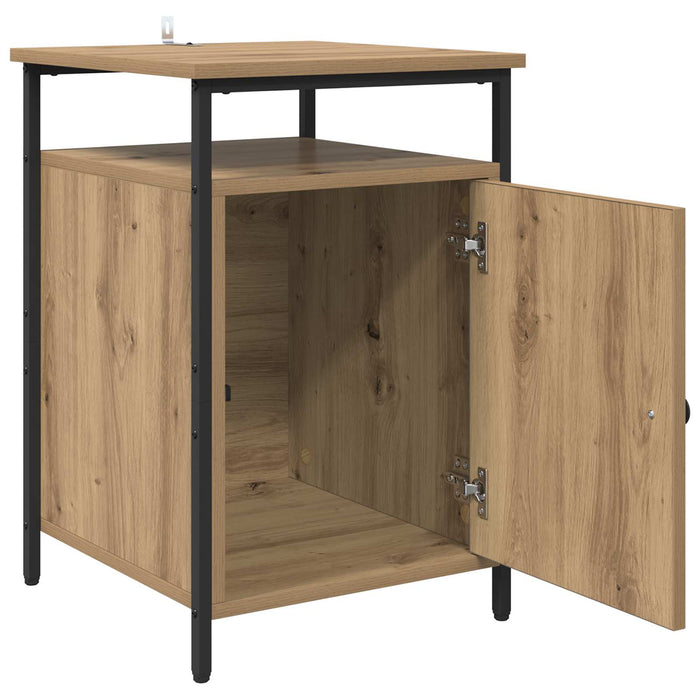 Dulap de noapte 2 buc. Stejar Artizanal 40 x 42 x 60cm WALTI