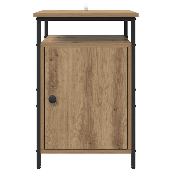 Dulap de noapte 2 buc. Stejar Artizanal 40 x 42 x 60cm WALTI