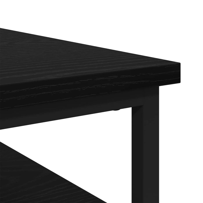 Dulap de noapte 2 pcs Stejar Negru 40 x 42 x 60cm Lemn compozit WALTI