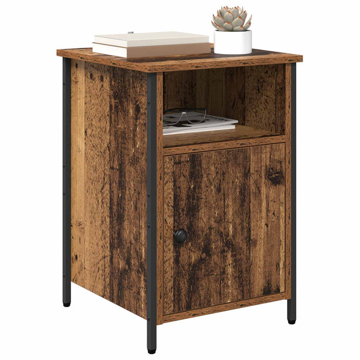 Dulap de noapte Lemn vechi 40 x 42 x 60 cm Lemn compozit WALTI