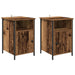 Dulap de noapte 2 pcs Lemn vechi 40 x 42 x 60 cm Lemn compozit - WALTI WALTI