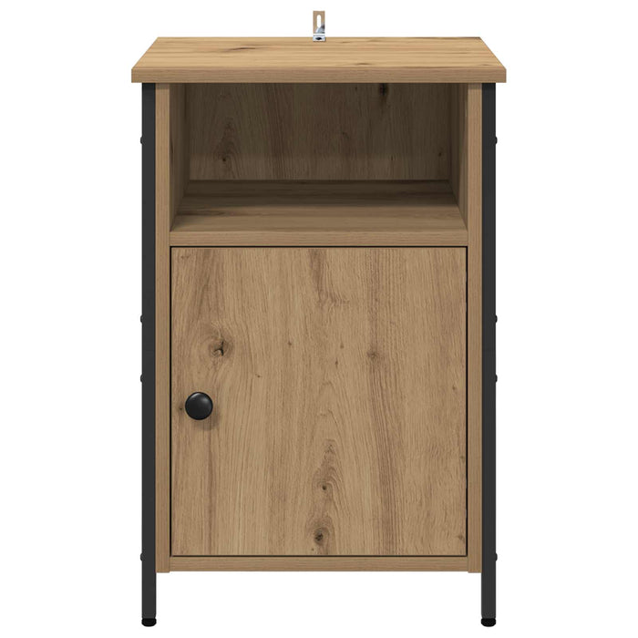 Dulap de noapte Stejar Artizanal 40 x 42 x 60 cm Lemn compozit WALTI