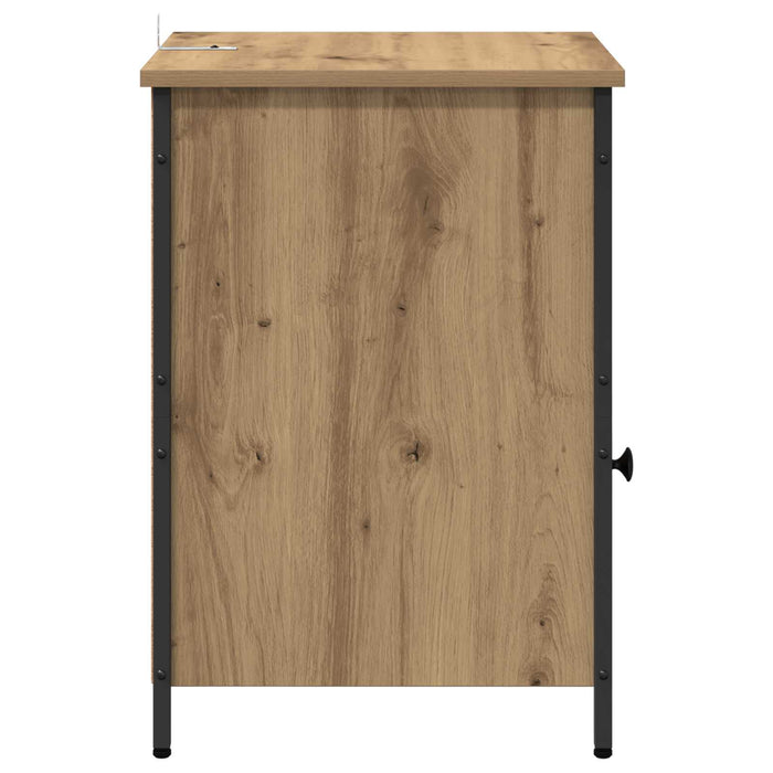 Dulap de noapte 2 buc. Stejar Artizanal 40 x 42 x 60 cm WALTI