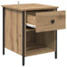 Dulap de noapte 2 pcs Stejar Artizanal 40 x 42 x 50 cm - WALTI WALTI