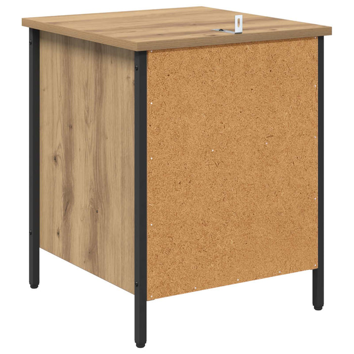 Dulap de noapte 2 pcs Stejar Artizanal 40 x 42 x 50 cm - WALTI WALTI
