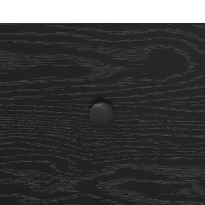 Dulap de noapte Stejar Negru 40 x 42 x 50 cm Lemn compozit WALTI