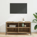 Cabinet TV Stejar Artizanal 100 x 40 x 50 cm Lemn compozit - WALTI WALTI