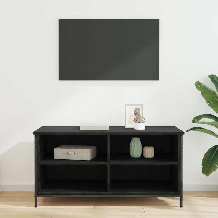 Cabinet TV Stejar Negru 100 x 40 x 50 cm Lemn compozit - WALTI WALTI