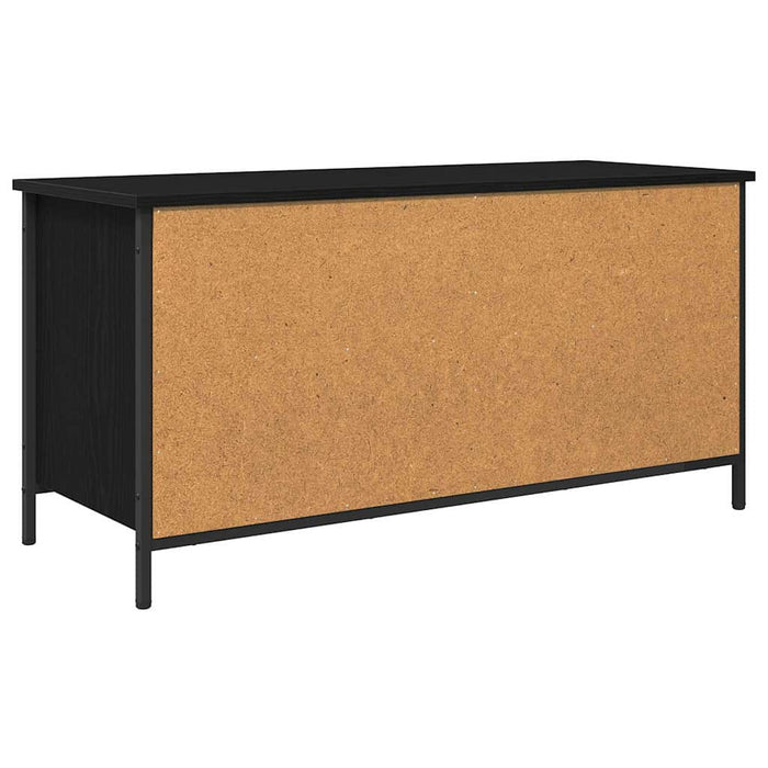 Cabinet TV Stejar Negru 100 x 40 x 50 cm Lemn compozit - WALTI WALTI