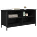 Cabinet TV Stejar Negru 100 x 40 x 50 cm Lemn compozit - WALTI WALTI
