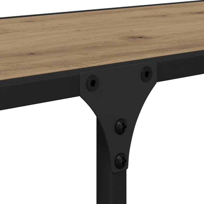 Raft pentru cărți stejar artizanal 100 x 32 x 170 cm - WALTI WALTI