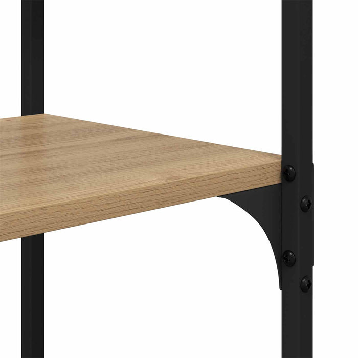 Raft pentru cărți stejar artizanal 100 x 32 x 170 cm - WALTI WALTI
