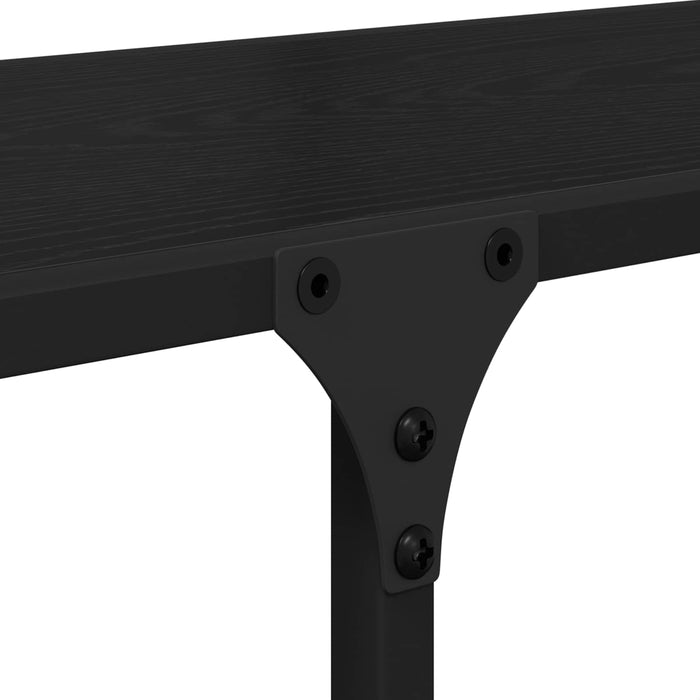 Raft pentru cărți Stejar negru 100 x 32 x 170 cm Lemn compozit - WALTI WALTI