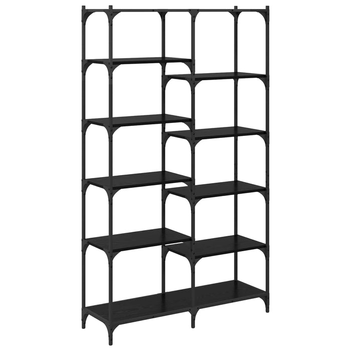 Raft pentru cărți Stejar negru 100 x 32 x 170 cm Lemn compozit - WALTI WALTI