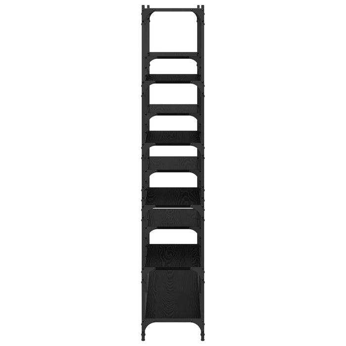 Raft pentru cărți Stejar negru 100 x 32 x 170 cm Lemn compozit - WALTI WALTI