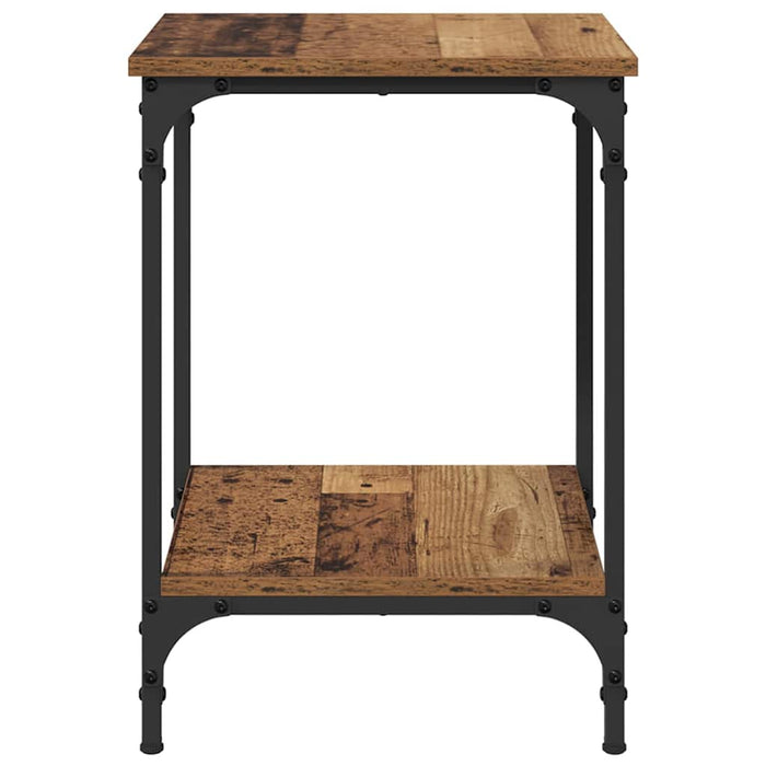 Masă de cafea Lemn Vechi 40 x 40 x 55 cm Lemn compozit - WALTI WALTI