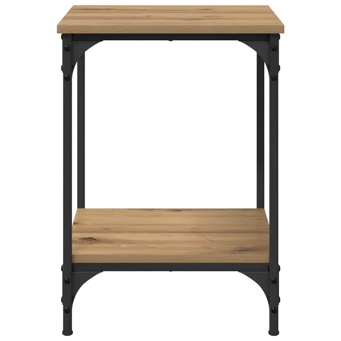 Masă de cafea Stejar Artizanal 40 x 40 x 55 cm Lemn compozit - WALTI WALTI