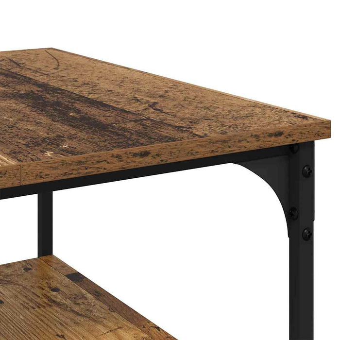Masă de cafea Lemn Vechi 55 x 55 x 40 cm Lemn compozit - WALTI WALTI