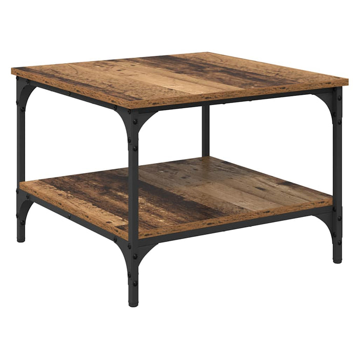 Masă de cafea Lemn Vechi 55 x 55 x 40 cm Lemn compozit - WALTI WALTI