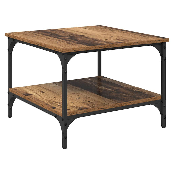 Masă de cafea Lemn Vechi 55 x 55 x 40 cm Lemn compozit - WALTI WALTI