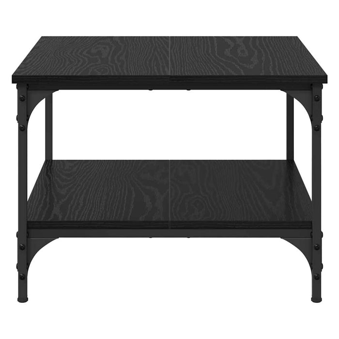 Masă de cafea Stejar Negru 55 x 55 x 40 cm Lemn compozit - WALTI WALTI