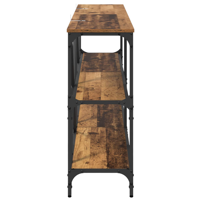 Masă de consolă Lemn Vechi 160 x 30 x 75 cm Lemn compozit - WALTI WALTI