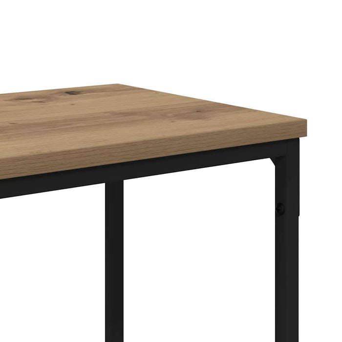 Masă de consolă cu raft Stejar Artizanal 180 x 30 x 75 cm - WALTI WALTI
