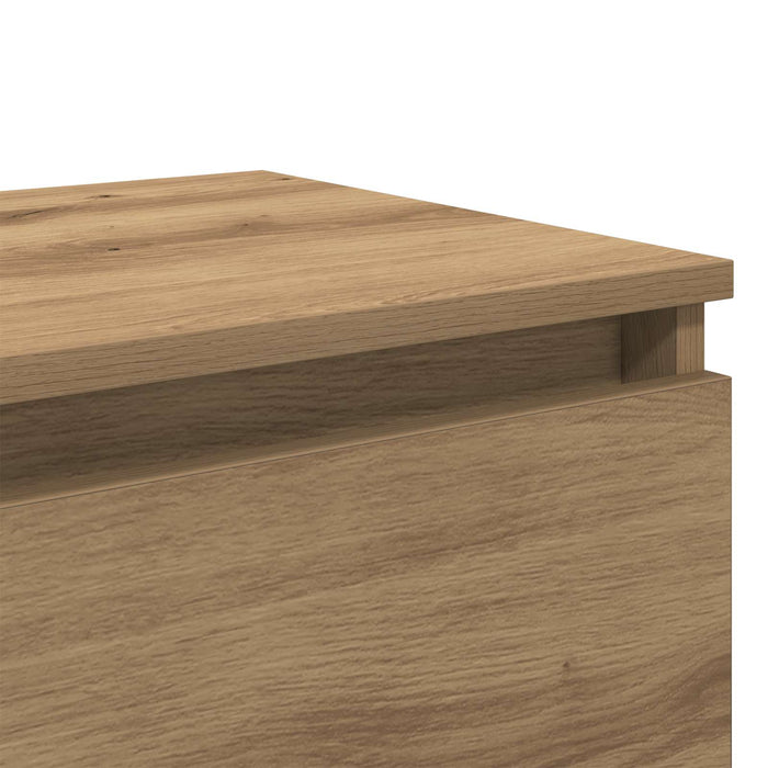 Dulap de noapte 2 buc. Stejar Artizanal 40 x 35 x 50 cm WALTI