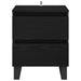 Dulap de noapte cu sertar 2 pcs Stejar Negru 40 x 35 x 50 cm - WALTI WALTI