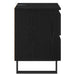Dulap de noapte cu sertar 2 pcs Stejar Negru 40 x 35 x 50 cm - WALTI WALTI