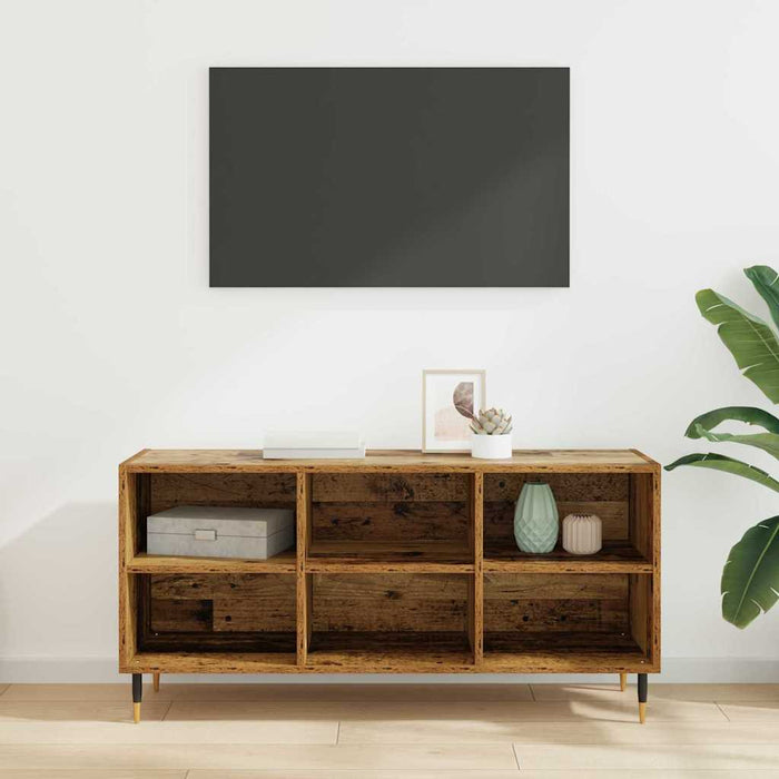 Cabinet TV Lemn Vechi 103,5 x 30 x 50 cm Lemn compozit - WALTI WALTI