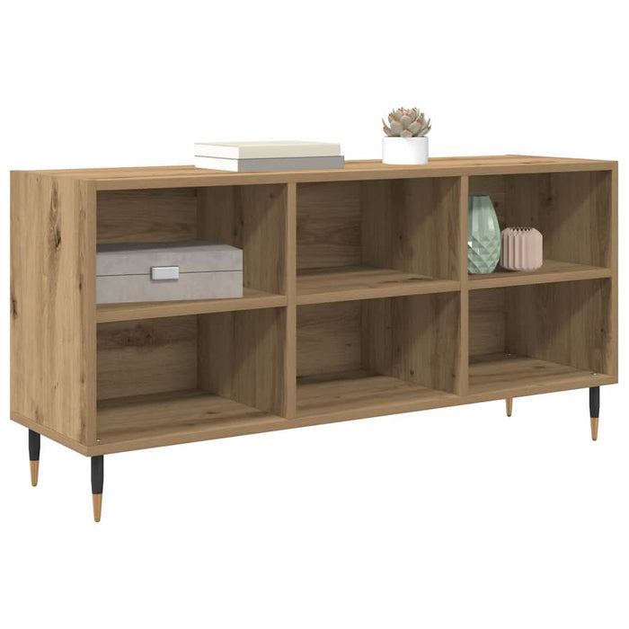 Cabinet TV Stejar Artizanal 103,5 x 30 x 50 cm Lemn compozit - WALTI WALTI