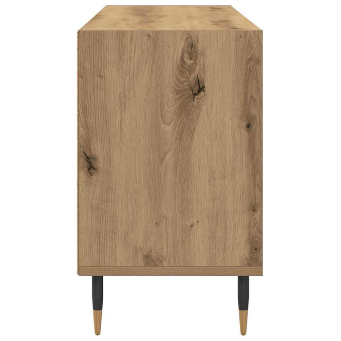Cabinet TV Stejar Artizanal 103,5 x 30 x 50 cm Lemn compozit - WALTI WALTI