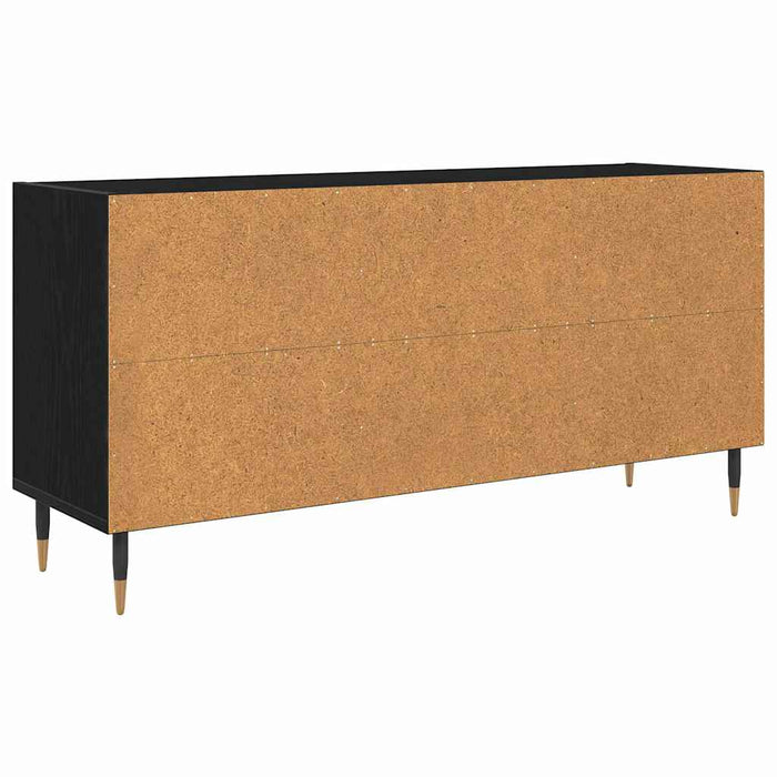 Cabinet TV Stejar Negru 103,5 x 30 x 50 cm Lemn compozit - WALTI WALTI