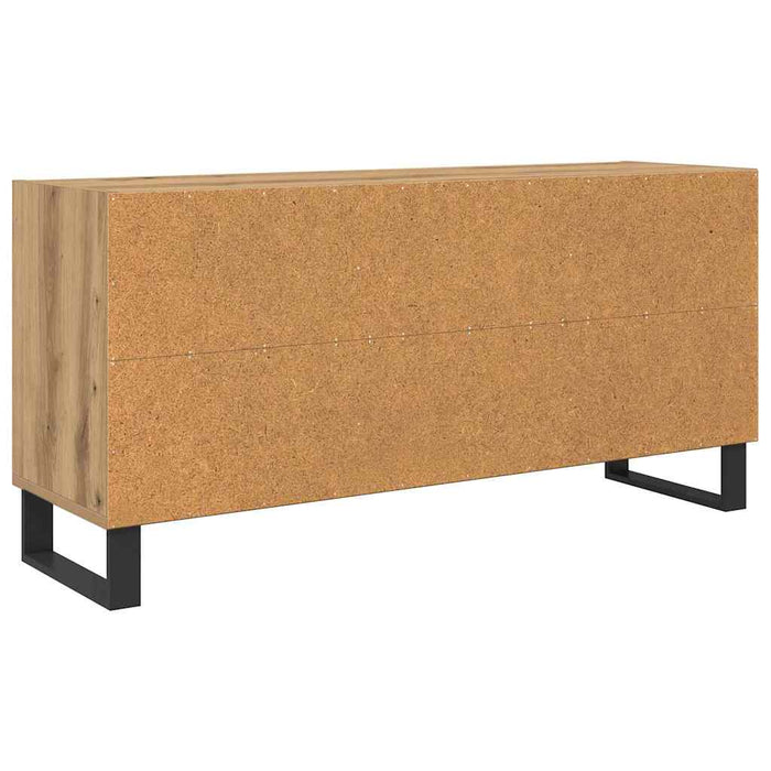 Cabinet TV Stejar Artizanal 103,5 x 30 x 50 cm Lemn compozit - WALTI WALTI