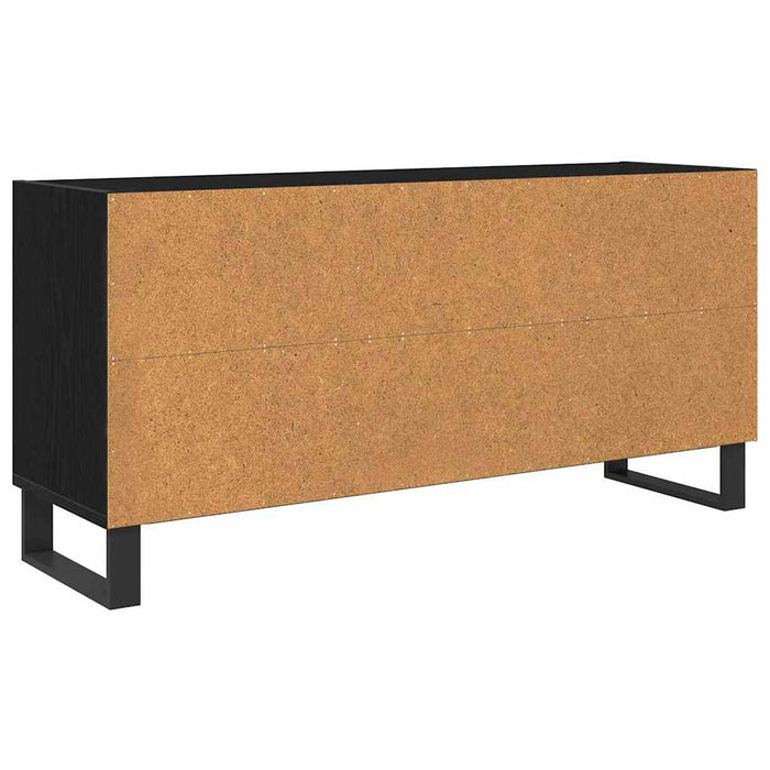 Cabinet TV Stejar Negru 103,5 x 30 x 50 cm Lemn compozit - WALTI WALTI