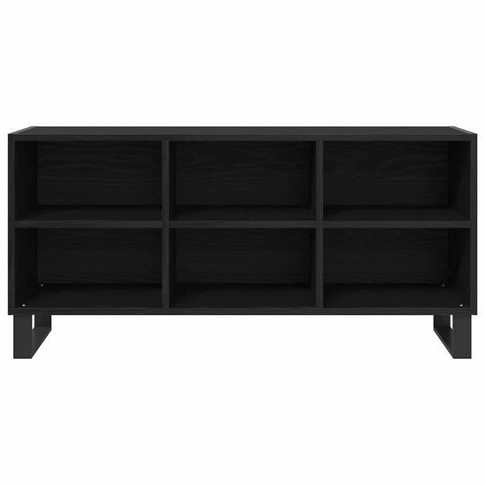 Cabinet TV Stejar Negru 103,5 x 30 x 50 cm Lemn compozit - WALTI WALTI