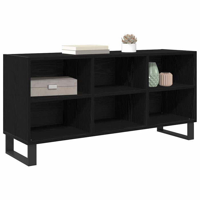 Cabinet TV Stejar Negru 103,5 x 30 x 50 cm Lemn compozit - WALTI WALTI