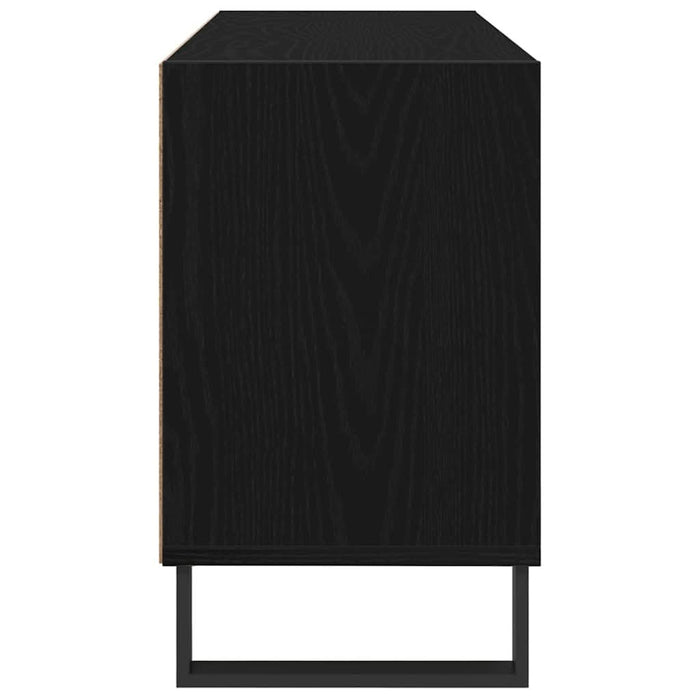 Cabinet TV Stejar Negru 103,5 x 30 x 50 cm Lemn compozit - WALTI WALTI