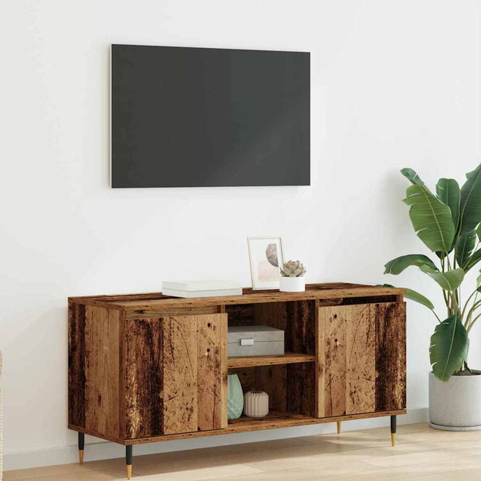 Cabinet TV Lemn Vechi 104 x 35 x 50 cm Lemn compozit - WALTI WALTI