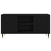 Cabinet TV Stejar Negru 104 x 35 x 50 cm Lemn compozit - WALTI WALTI