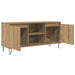 Cabinet TV Stejar Artizanal 104 x 35 x 50 cm Lemn compozit - WALTI WALTI