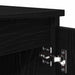 Cabinet TV Stejar Negru 104 x 35 x 50 cm Lemn compozit - WALTI WALTI