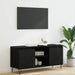 Cabinet TV Stejar Negru 104 x 35 x 50 cm Lemn compozit - WALTI WALTI