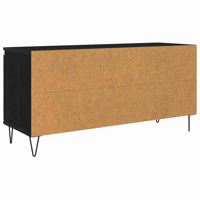 Cabinet TV Stejar Negru 104 x 35 x 50 cm Lemn compozit - WALTI WALTI